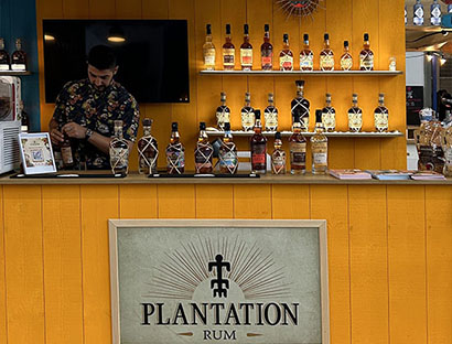 Aménagement stand Bar Convent Berlin, Plantation Rum